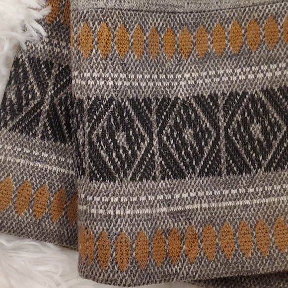 Fred Rothschild Grey Knit Jacket Embroidered Edge - Picture 6 of 9